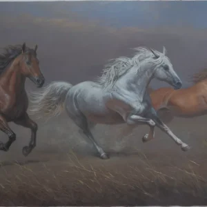 horses 100x200cm
